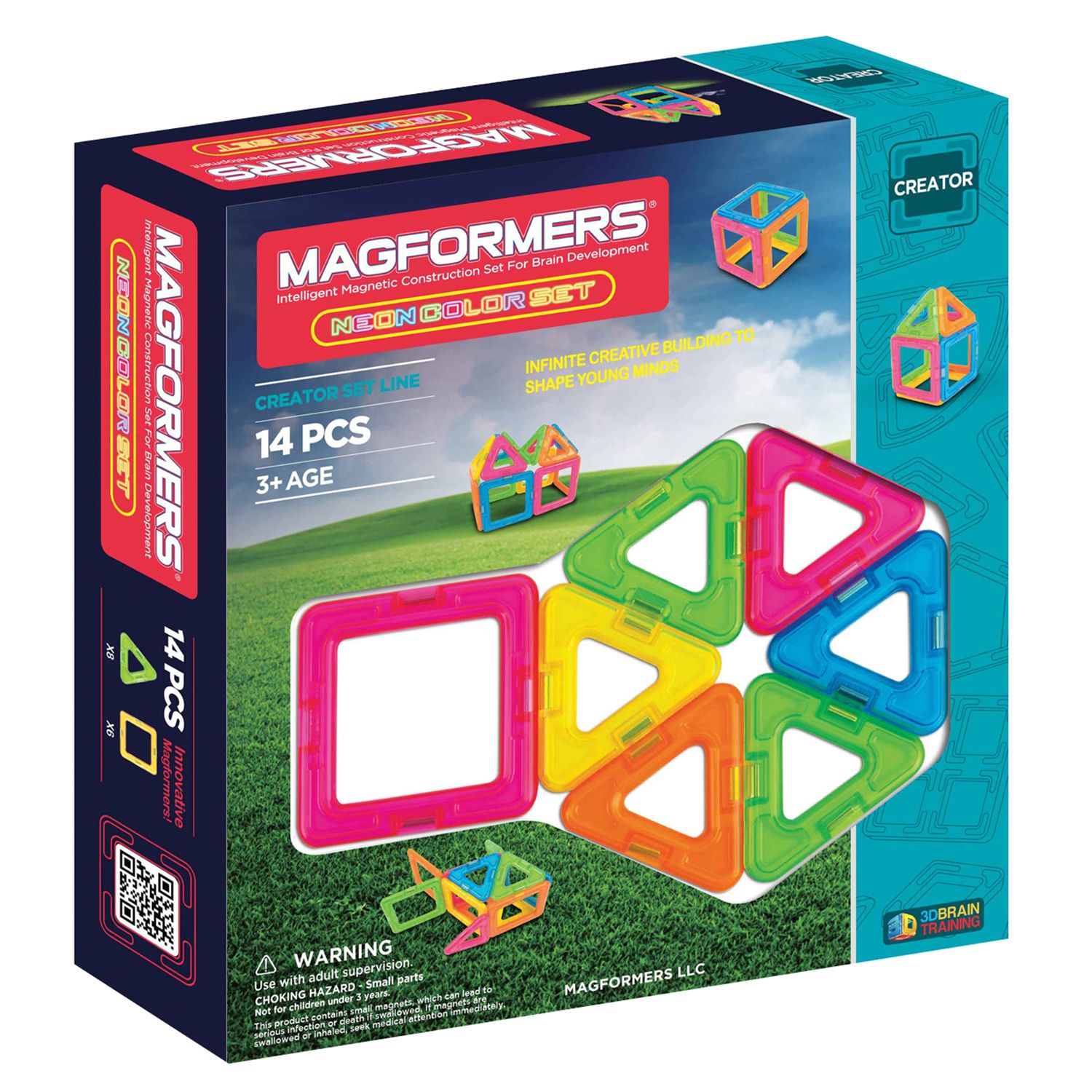 discovery magnetic blocks 51 piece set