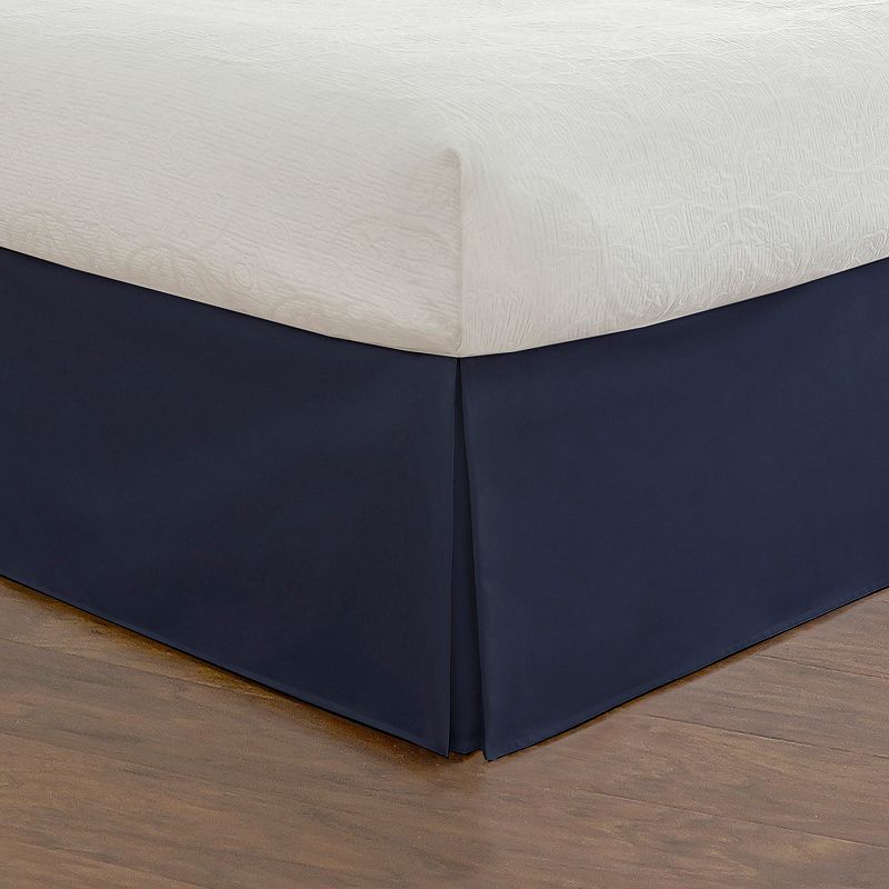 Tailored Poplin 14 Bed Skirt, Blue, Cal King