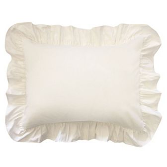 Ruffled Poplin Sham