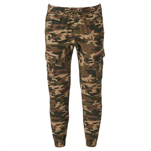 Men's Dusted Stretch Twill Cargo Jogger Pants