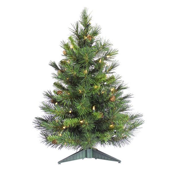 Vickerman 3-ft. Pre-Lit Cheyenne Pine Artificial Christmas Tree