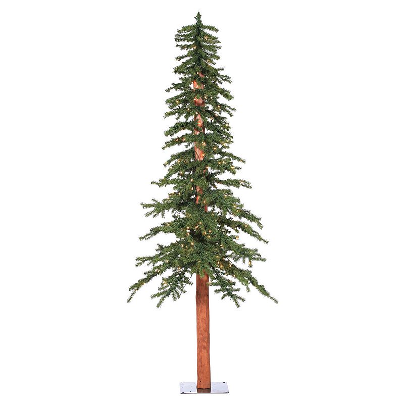 Vickerman 7-ft. Pre-Lit Natural Alpine Artificial Christmas Tree, Green