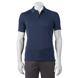 Men's Haggar In Motion Classic-Fit Diamond Performance Polo