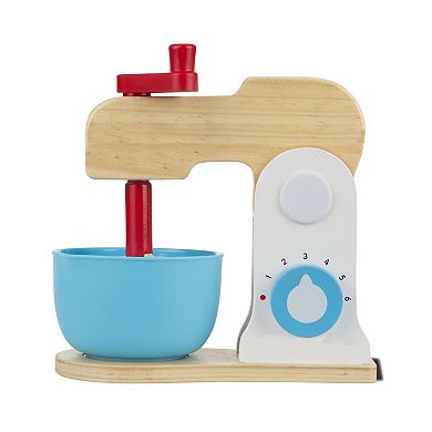 Melissa & Doug Wooden Make-a-Cake Mixer Set