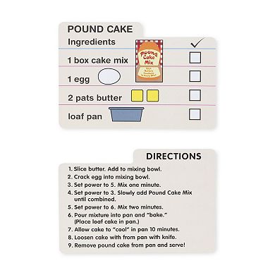 Melissa & Doug Wooden Make-a-Cake Mixer Set