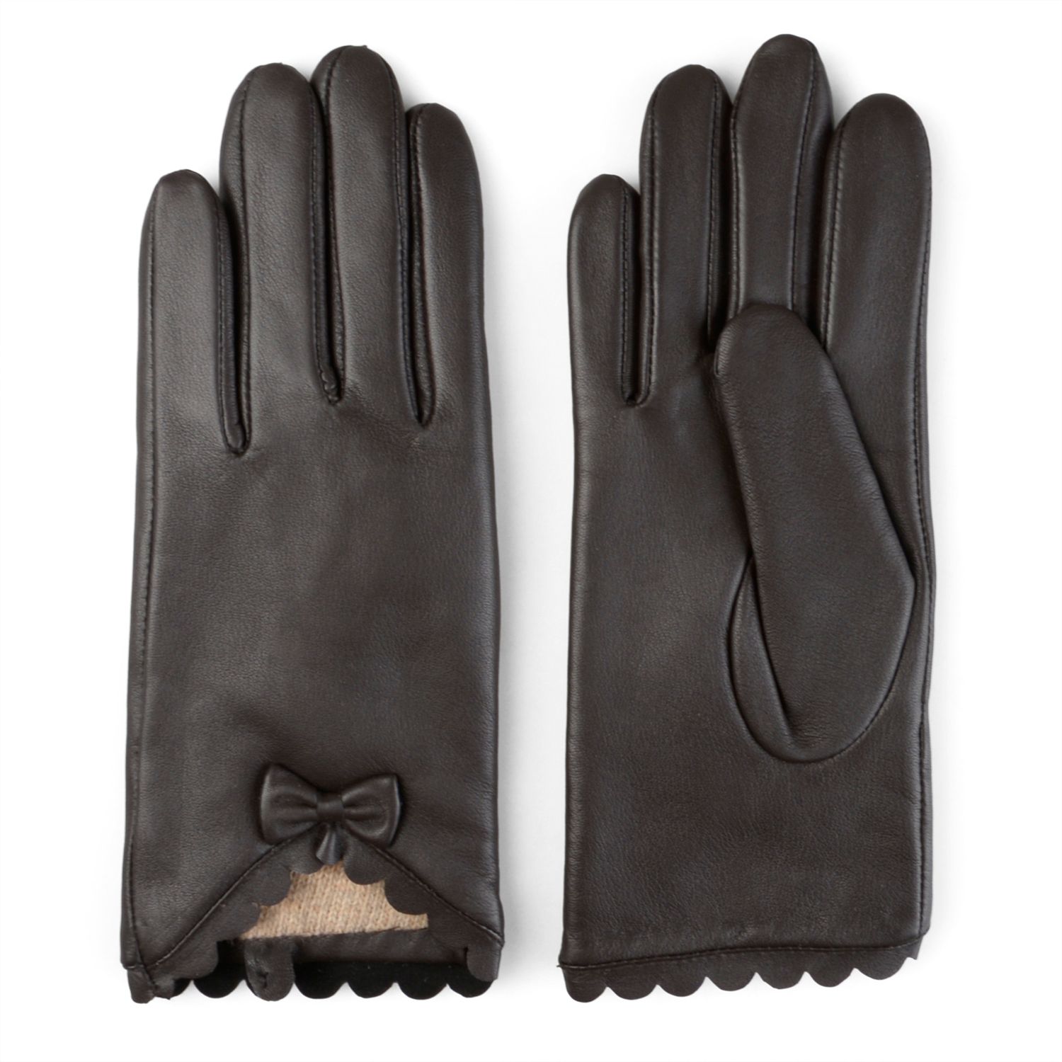 women's wool gloves leather palms