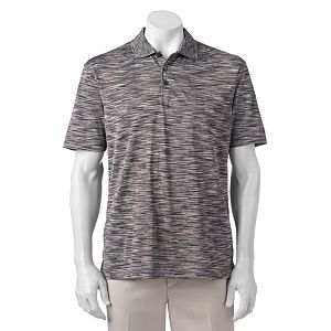 Men's Haggar In Motion Classic-Fit Striped Performance Polo