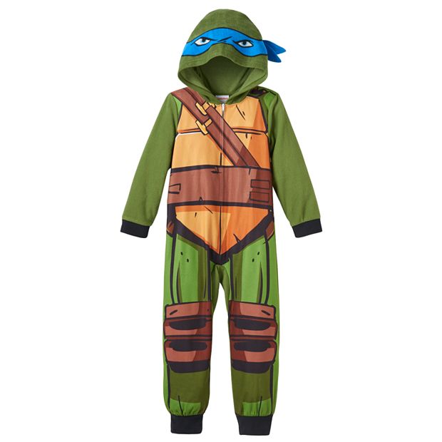 Teenage Mutant Ninja Turtle Adult Leonardo Blanket Robe with Sleeves