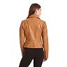 Women's Excelled Asymmetrical Leather Motorcycle Jacket