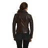 Women's Excelled Asymmetrical Leather Motorcycle Jacket