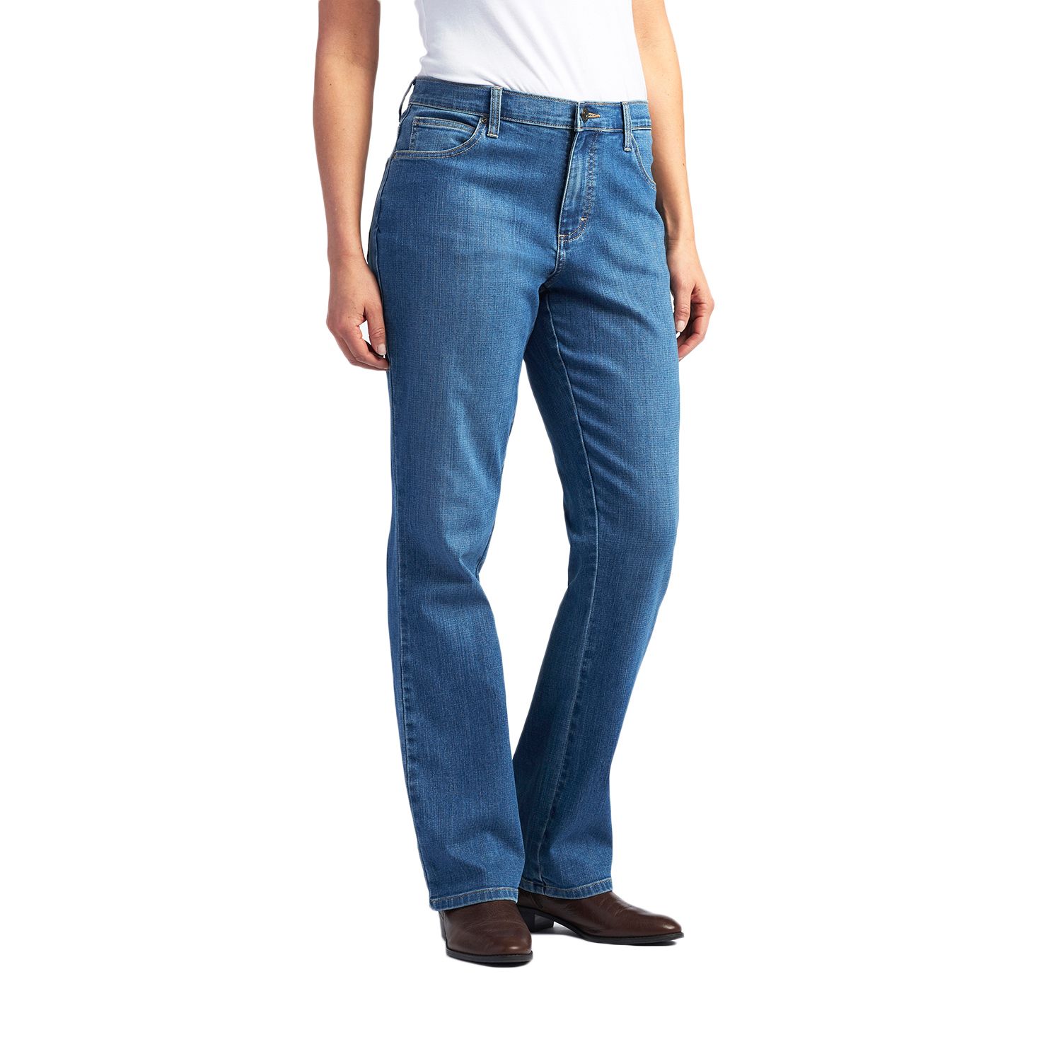 relaxed fit bootcut jeans womens