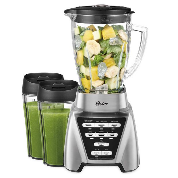 US Ship Oster One-Touch Blender with Auto-Programs and 6-Cup