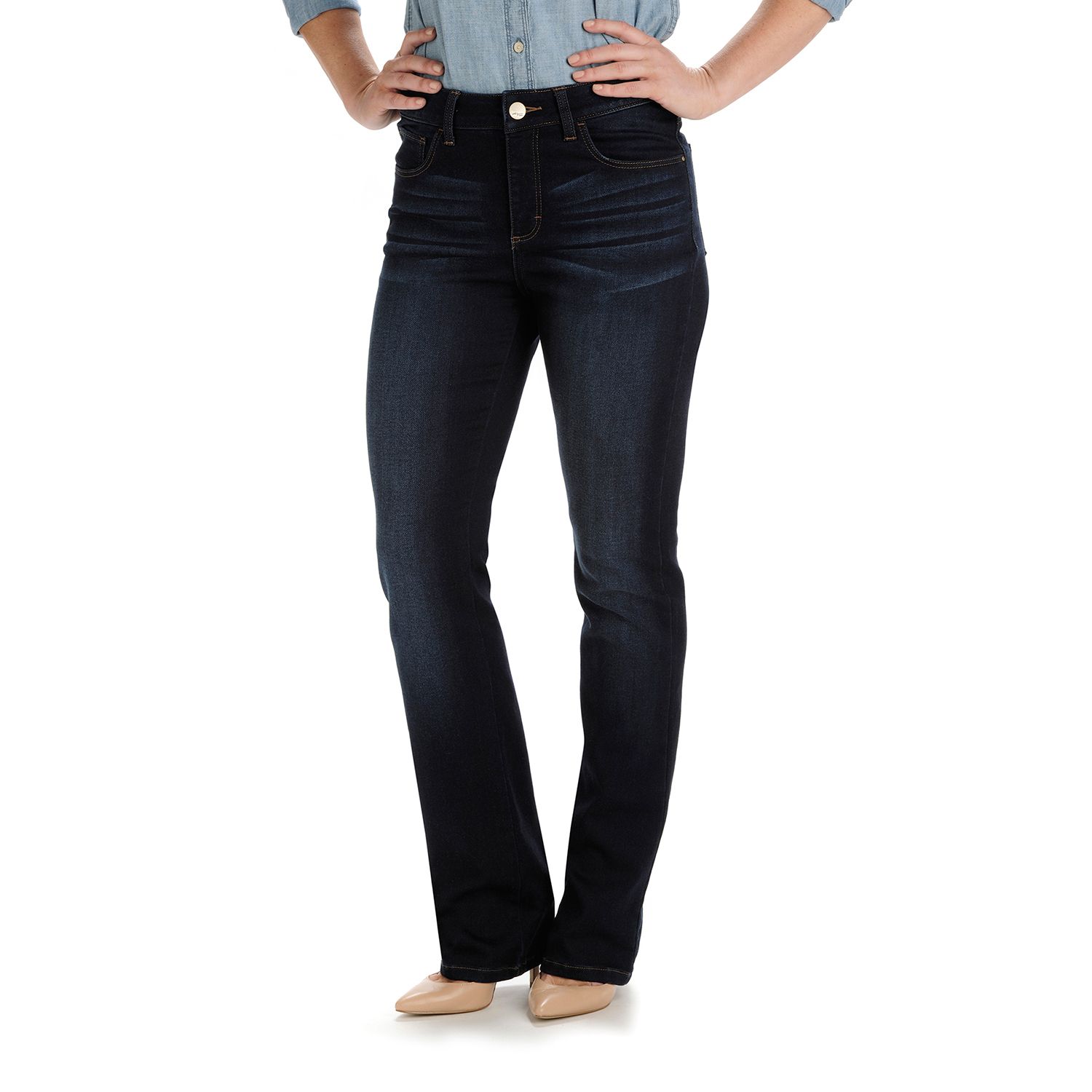 women's lee classic fit straight leg jeans