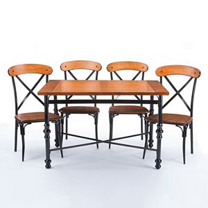 Baxton Studio Broxburn Dining 5-piece Set