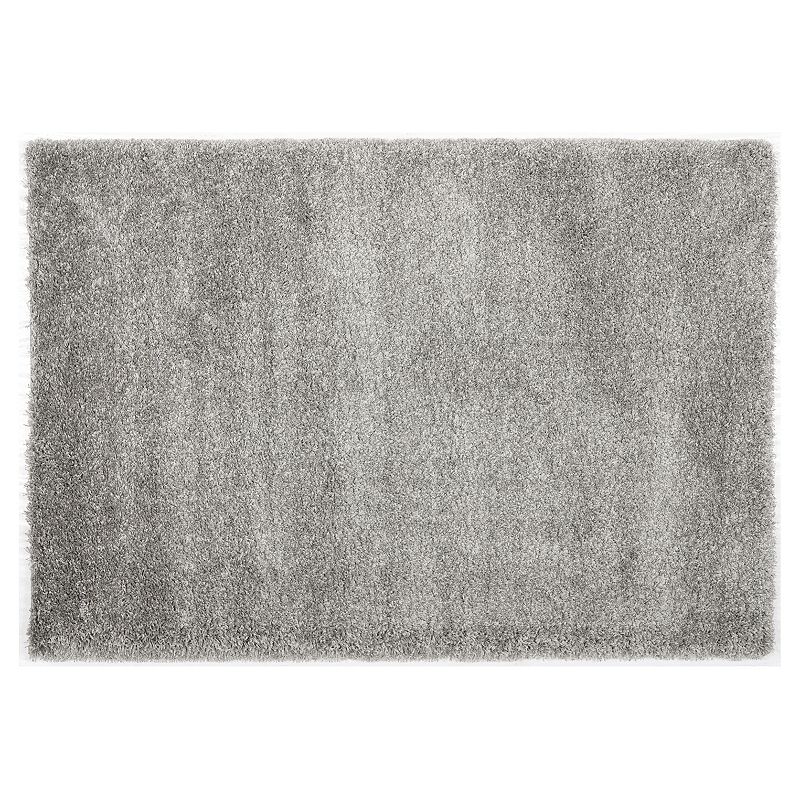 Safavieh Monica Solid Shag Rug, Grey, 6.5Ft Sq