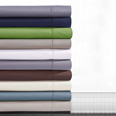 Tribeca Living Sateen 750 Thread Count Cotton Extra Deep Pocket Sheet Set