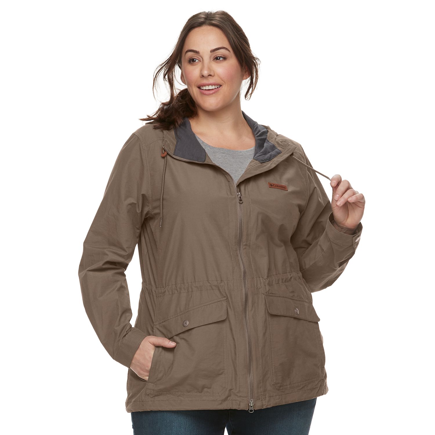 columbia cultus lake long hooded jacket