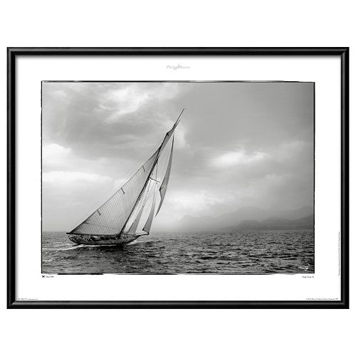 Art.com Classic Yacht Matted Framed Wall Art