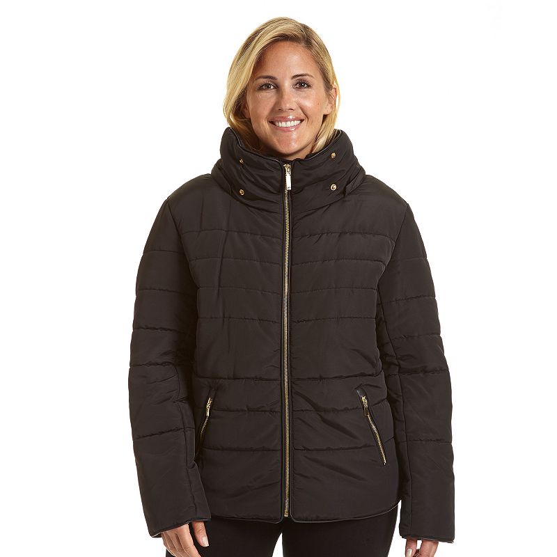 womens puffer coat kohls