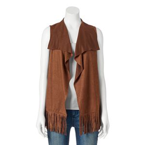 Apt. 9® Solid Fringe Vest