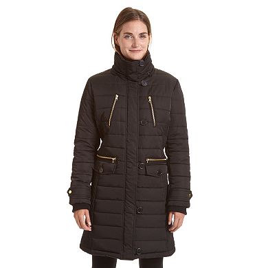 Women's Excelled Long Hooded Puffer Jacket