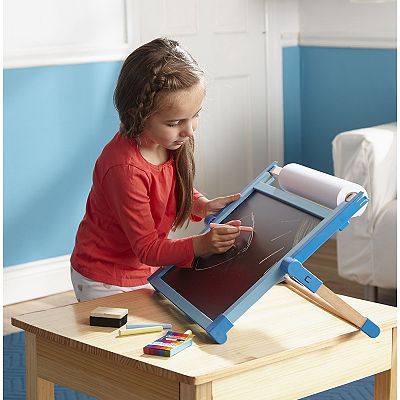 Melissa Doug Double Sided Magnetic Tabletop Easel