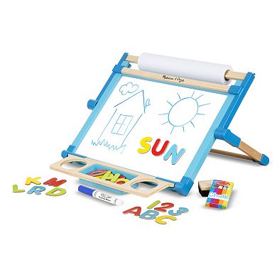 Melissa & Doug Double-Sided Magnetic Tabletop Easel 