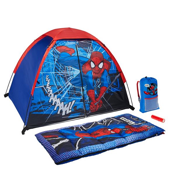 Marvel Spider Man 4 Pc Camping Set By Exxel Outdoors