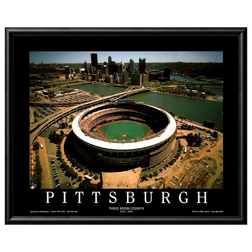 Art.com Pittsburg Stadium Framed Wall Art
