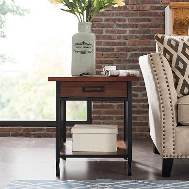 Leick Furniture Industrial End Table