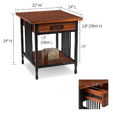 Leick Furniture Industrial End Table