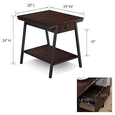 Leick Furniture Modern End Table