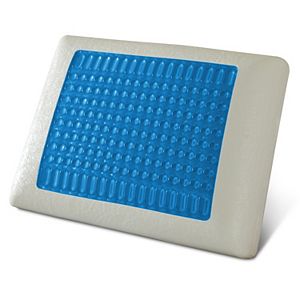 Pure Rest Blue Gel Top Memory Foam Pillow