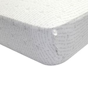 Burt's Bees Baby Alphabet Bee Organic Fitted Crib Sheet