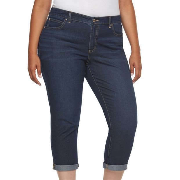 Women's Jennifer Lopez Cuffed Capri Jeans