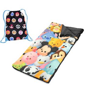 Disney's Tsum Tsum Drawstring Sling Bag & Sleeping Bag Set