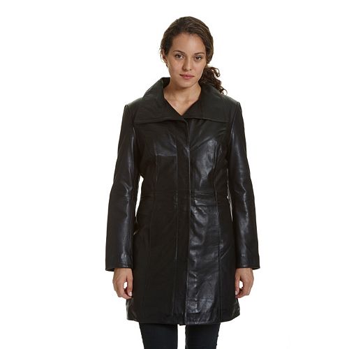 Kohls womens hotsell leather jacket