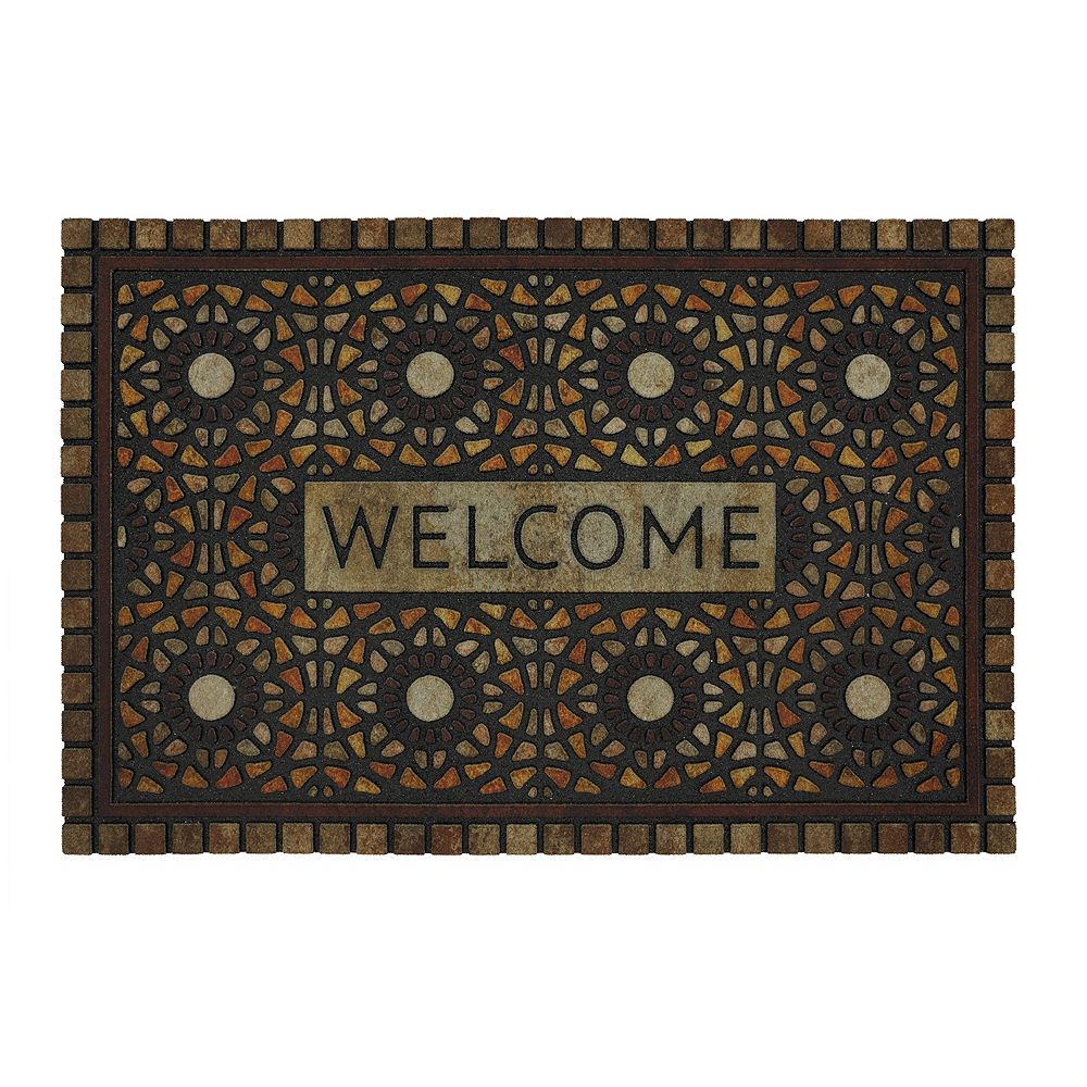 Mohawk Home Entranced Mosaic Medallion Welcome Doormat