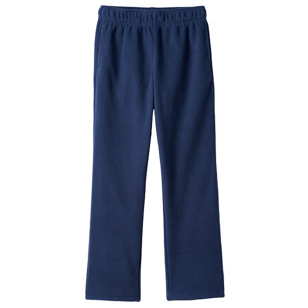 Tek Gear Tek Gear Men's Fleece Pants Navy Blue Size Medium