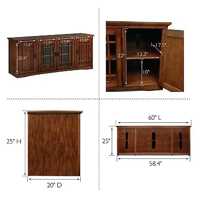 Leick Furniture Mission 60" TV Stand