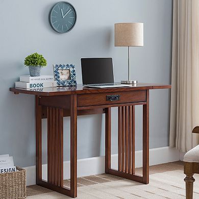 Leick Furniture Mission Drop Leaf Desk