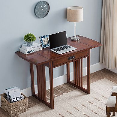 Leick Furniture Mission Drop Leaf Desk