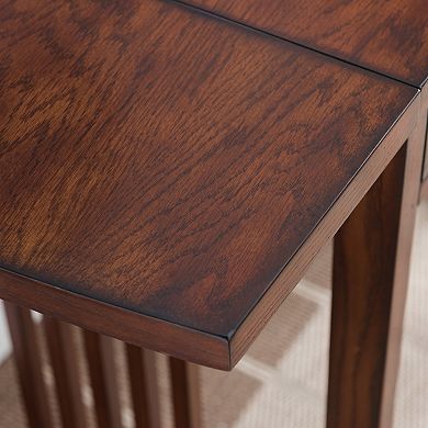 Leick Furniture Mission Drop Leaf Desk
