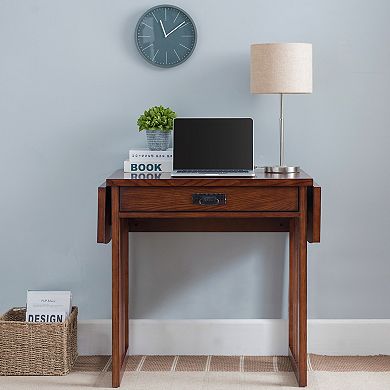 Leick Furniture Mission Drop Leaf Desk