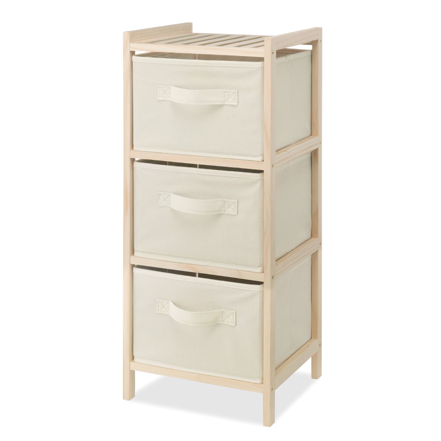 HOMESTOCK 3 Drawer Dresser, Dressers for Bedroom, Kids Dresser with Wheels, Storage  Shelves with Drawers, Small Dresser 85585W - The Home Depot