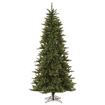 Vickerman 7.5-ft. Warm White Pre-Lit Camden Fir Slim Artificial Christmas Tree