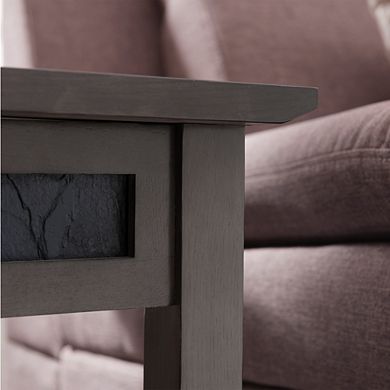 Leick Furniture Wedge End Table