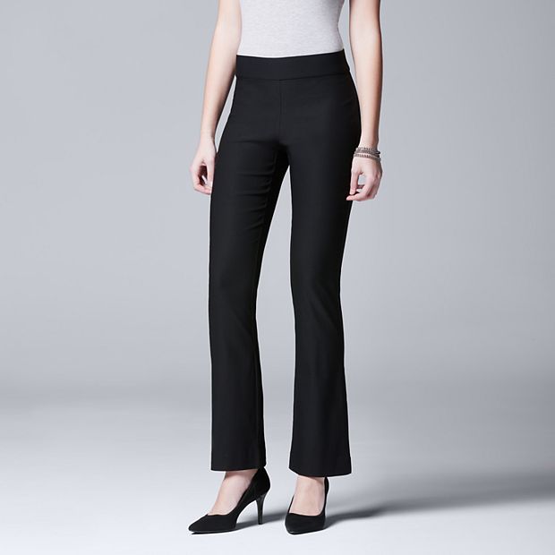 Women's Simply Vera Vera Wang Twill Bootcut Pants