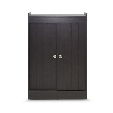 Baxton Studio Shoe Rack Cabinet