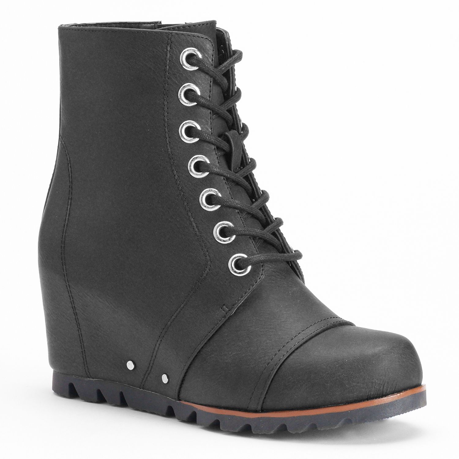 womens wedge boots